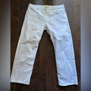 Levi Strauss White 569 Jeans Size 36”x 30”